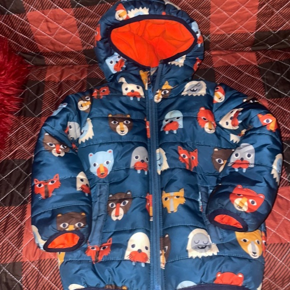 NICE FALL BUNDLE . TODDLER COAT AND JORDAN 1’s. - Picture 3 of 10